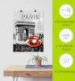 Artland Artprint Parijs Café au lait als artprint van aluminium artprint voor buiten artprint op linnen poster muursticker - Thumbnail 6