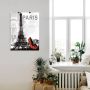 Artland Artprint Parijs chic als artprint van aluminium artprint voor buiten artprint op linnen poster muursticker - Thumbnail 2