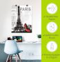 Artland Artprint Parijs chic als artprint van aluminium artprint voor buiten artprint op linnen poster muursticker - Thumbnail 5