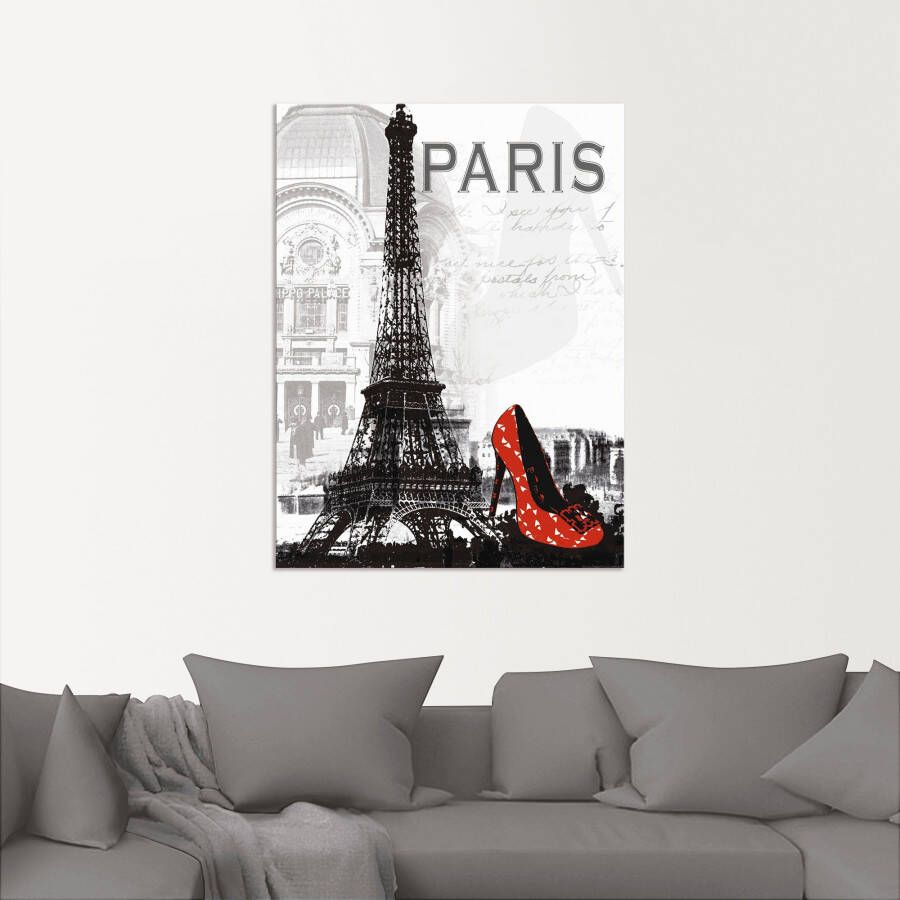 Artland Artprint Parijs chic als artprint van aluminium artprint voor buiten artprint op linnen poster muursticker