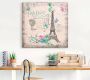 Artland Artprint op linnen Parijs Mijn liefde gespannen op een spieraam - Thumbnail 3