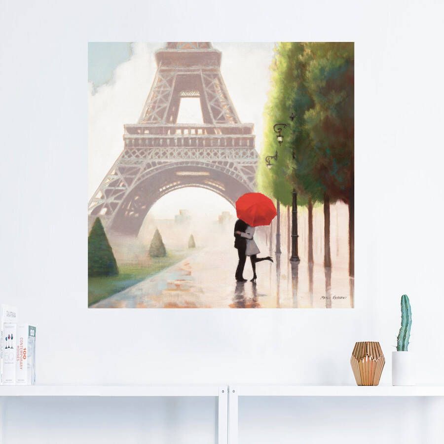 Artland Artprint Parijs Romance II als artprint op linnen poster muursticker in verschillende maten