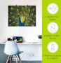 Artland Artprint Pauw als artprint van aluminium artprint voor buiten artprint op linnen poster muursticker - Thumbnail 5