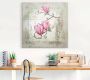 Artland Artprint Pinkkleurige magnolia als artprint op linnen poster muursticker in verschillende maten - Thumbnail 3