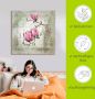 Artland Artprint Pinkkleurige magnolia als artprint op linnen poster muursticker in verschillende maten - Thumbnail 5