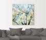 Artland Artprint Pluizenbol blauwe diamanten als artprint van aluminium artprint voor buiten artprint op linnen poster muursticker - Thumbnail 3