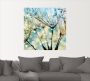 Artland Artprint Pluizenbol blauwe diamanten als artprint van aluminium artprint voor buiten artprint op linnen poster muursticker - Thumbnail 2