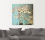 Artland Artprint Pluizenbol glanzend goud als artprint van aluminium artprint voor buiten artprint op linnen poster muursticker - Thumbnail 3