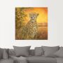 Artland Artprint Portret cheeta als artprint van aluminium artprint voor buiten poster in diverse formaten - Thumbnail 3