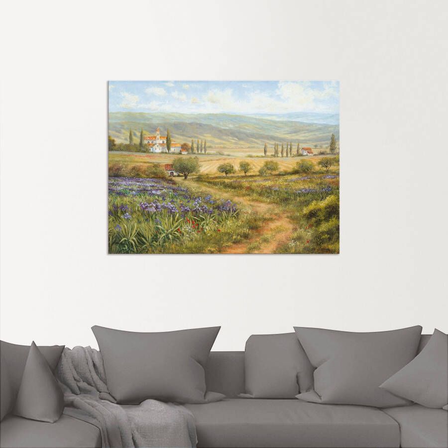 Artland Artprint Provence als artprint van aluminium artprint voor buiten artprint op linnen poster in verschillende maten. maten