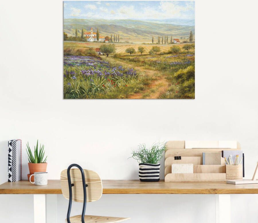 Artland Artprint Provence als artprint van aluminium artprint voor buiten artprint op linnen poster in verschillende maten. maten