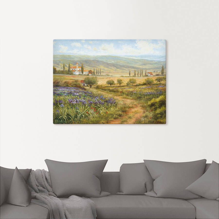 Artland Artprint Provence als artprint van aluminium artprint voor buiten artprint op linnen poster in verschillende maten. maten