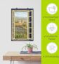 Artland Artprint Provence raam uitzicht als artprint van aluminium artprint voor buiten artprint op linnen poster in verschillende maten. maten - Thumbnail 5