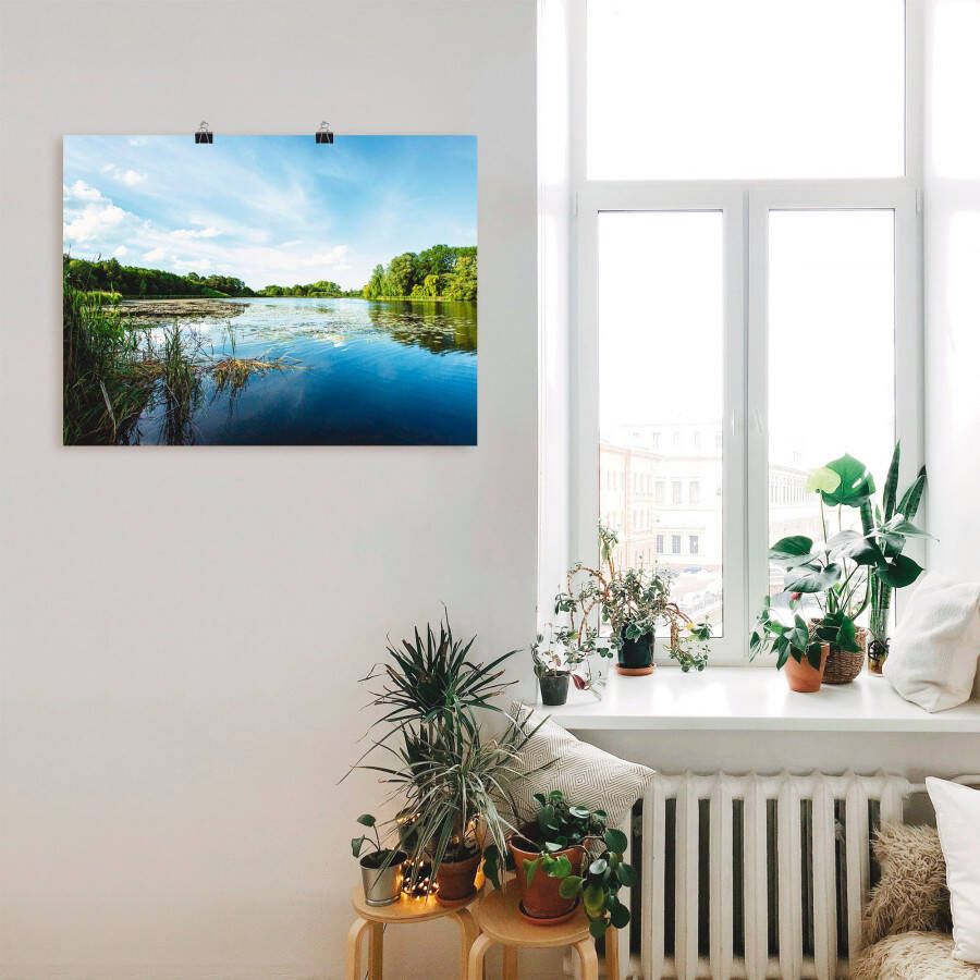 Artland Artprint Pure idylle als artprint op linnen poster muursticker in verschillende maten