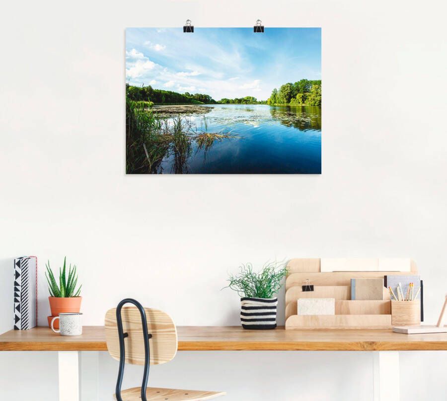 Artland Artprint Pure idylle als artprint op linnen poster muursticker in verschillende maten