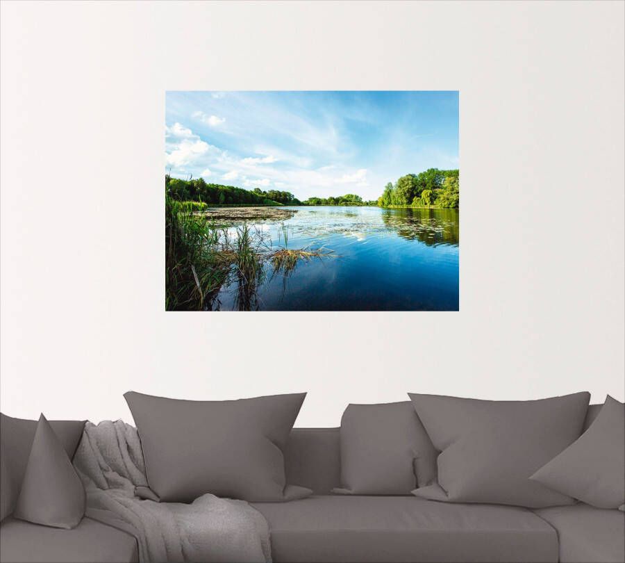 Artland Artprint Pure idylle als artprint op linnen poster muursticker in verschillende maten