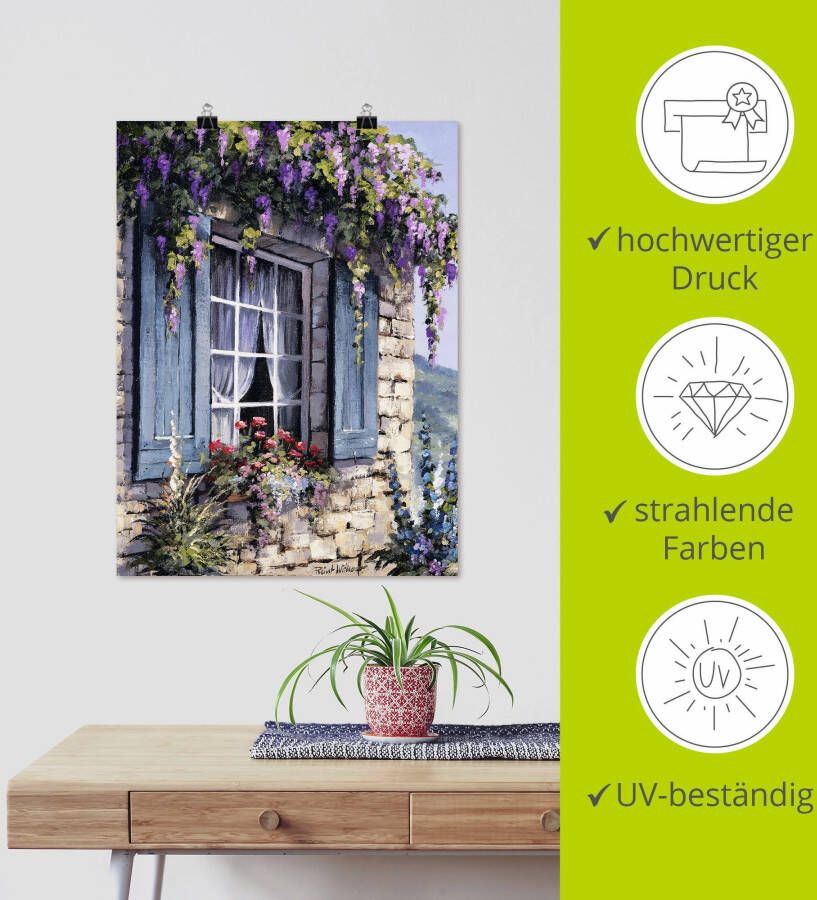 Artland Artprint Raam I als artprint op linnen poster muursticker in verschillende maten