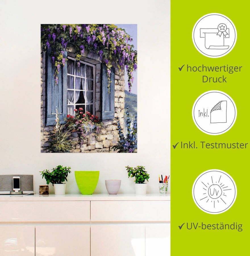 Artland Artprint Raam I als artprint op linnen poster muursticker in verschillende maten