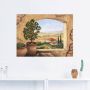 Artland Artprint Raam in Toscane als artprint van aluminium artprint voor buiten artprint op linnen poster muursticker - Thumbnail 2