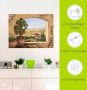 Artland Artprint Raam in Toscane als artprint van aluminium artprint voor buiten artprint op linnen poster muursticker - Thumbnail 5