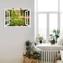 Artland Artprint Raamzicht tulpen tuin lente als artprint van aluminium artprint voor buiten artprint op linnen poster muursticker - Thumbnail 2