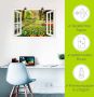 Artland Artprint Raamzicht tulpen tuin lente als artprint van aluminium artprint voor buiten artprint op linnen poster muursticker - Thumbnail 4