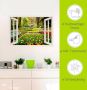 Artland Artprint Raamzicht tulpen tuin lente als artprint van aluminium artprint voor buiten artprint op linnen poster muursticker - Thumbnail 5