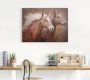 Artland Artprint Raszuivere paarden I als artprint op linnen poster muursticker in verschillende maten - Thumbnail 4