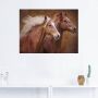 Artland Artprint Raszuivere paarden I als artprint op linnen poster muursticker in verschillende maten - Thumbnail 3