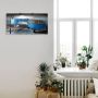 Artland Artprint Regennacht in blauw met Bulli T1 als artprint op linnen poster muursticker in verschillende maten - Thumbnail 2