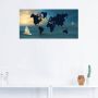 Artland Artprint Reis om de wereld met wereldkaart - Thumbnail 3