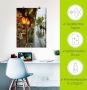 Artland Artprint Restaurant Lampen als artprint van aluminium artprint voor buiten artprint op linnen poster in verschillende maten. maten - Thumbnail 4