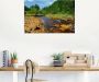 Artland Artprint Rivier Neagra Caliman-nationaalpark als artprint van aluminium artprint voor buiten poster in diverse formaten - Thumbnail 3