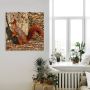 Artland Artprint Rode eekhoorntje wil naar boven als poster muursticker in verschillende maten - Thumbnail 3