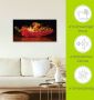 Artland Artprint Rode hete chilipeper als artprint van aluminium artprint voor buiten artprint op linnen poster muursticker - Thumbnail 5