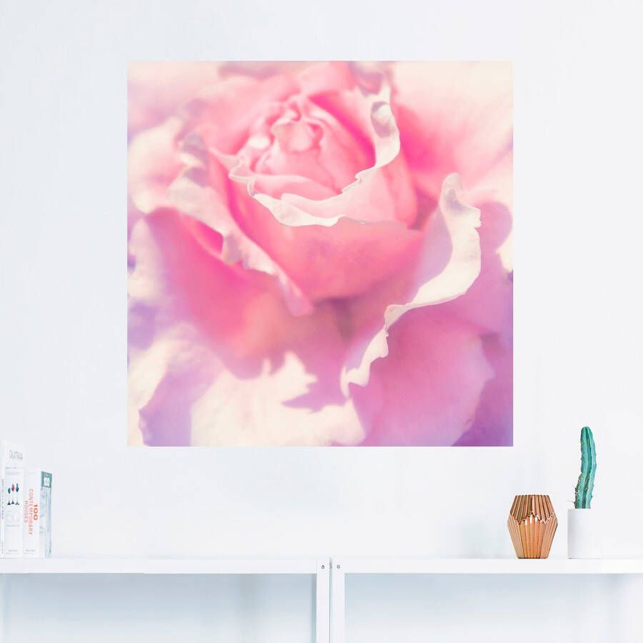 Artland Artprint Roze als artprint op linnen poster muursticker in verschillende maten