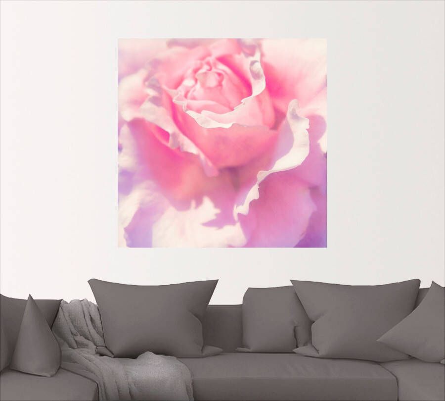 Artland Artprint Roze als artprint op linnen poster muursticker in verschillende maten