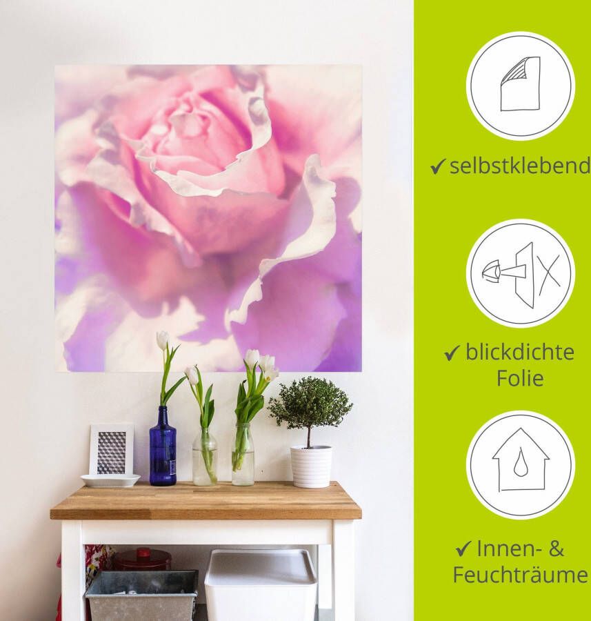 Artland Artprint Roze als artprint op linnen poster muursticker in verschillende maten