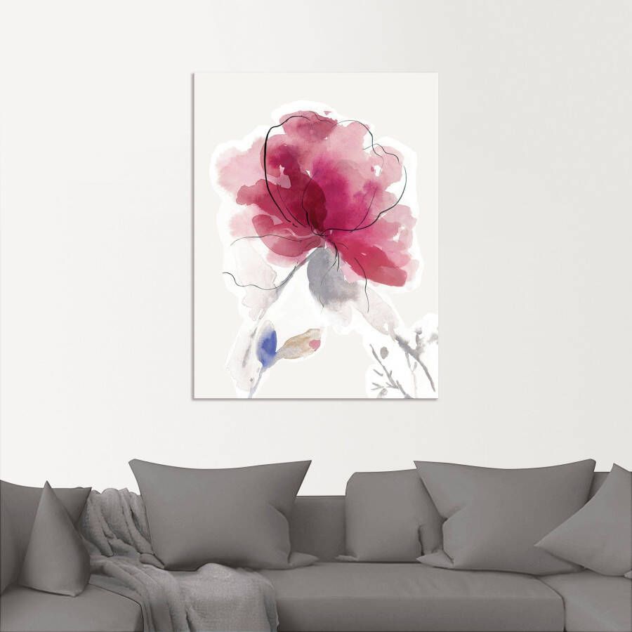 Artland Artprint Roze Bloesem II. als artprint van aluminium artprint voor buiten artprint op linnen poster in verschillende maten. maten