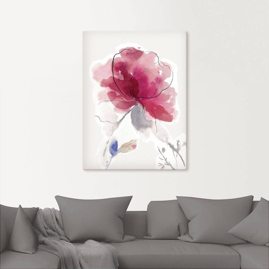 Artland Artprint Roze Bloesem II. als artprint van aluminium artprint voor buiten artprint op linnen poster in verschillende maten. maten