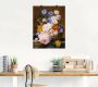 Artland Artprint Rozen wind paasklokken asters als artprint op linnen muursticker of poster in verschillende maten - Thumbnail 2