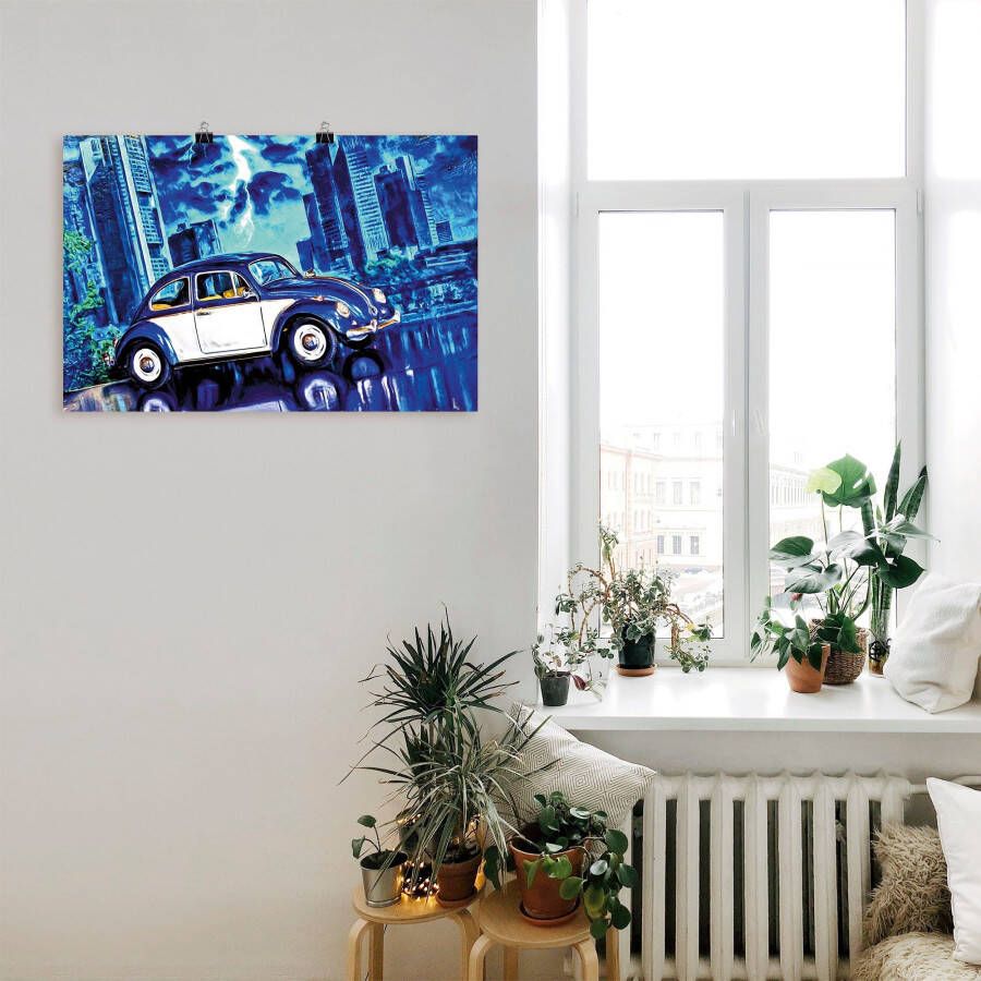 Artland Artprint S nachts als artprint van aluminium artprint op linnen muursticker of poster in verschillende maten