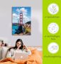 Artland Artprint San Francisco Golden Gate Bridge als artprint op linnen in verschillende maten - Thumbnail 5