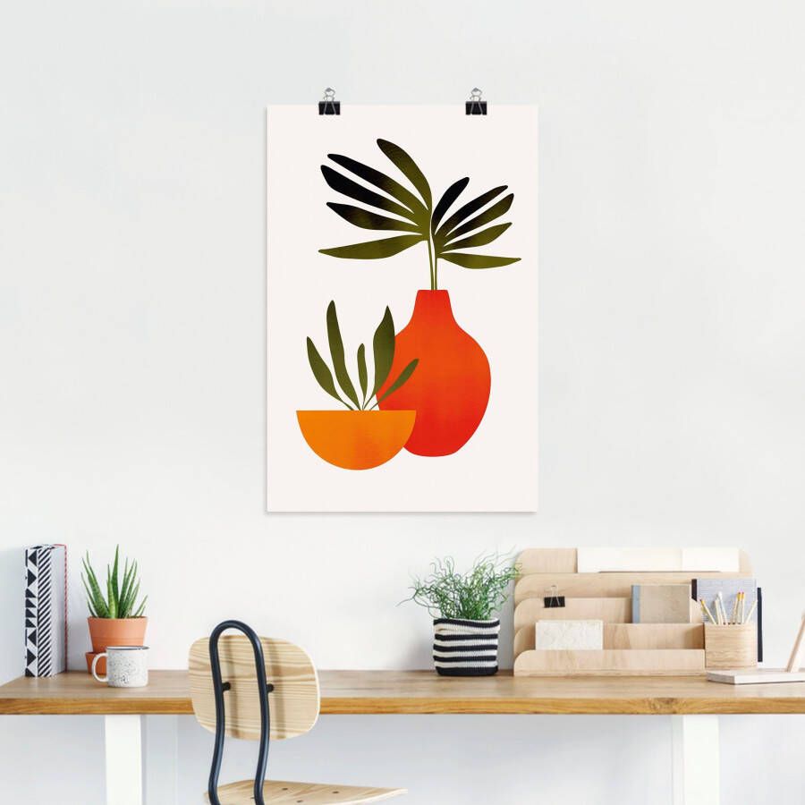 Artland Artprint Scandinavisch stilleven als artprint van aluminium artprint voor buiten artprint op linnen poster in verschillende maten. maten