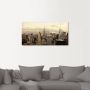 Artland Artprint Skyline Manhattan New York als artprint van aluminium artprint voor buiten artprint op linnen poster muursticker - Thumbnail 3