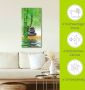 Artland Artprint Spa concept zen basaltstenen als artprint op linnen poster muursticker in verschillende maten - Thumbnail 5