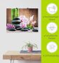 Artland Artprint Spa concept zen stenen orchideeën als artprint op linnen poster muursticker in verschillende maten - Thumbnail 6