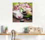 Artland Artprint Spa orchideeën bamboe kaars als artprint van aluminium artprint voor buiten artprint op linnen poster muursticker - Thumbnail 4