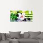 Artland Artprint Spa stenen bamboe takjes orchidee als artprint van aluminium artprint voor buiten artprint op linnen poster muursticker - Thumbnail 4