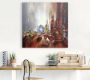 Artland Artprint Stilleven met grijze theepot als artprint van aluminium artprint op linnen muursticker of poster in verschillende maten - Thumbnail 4